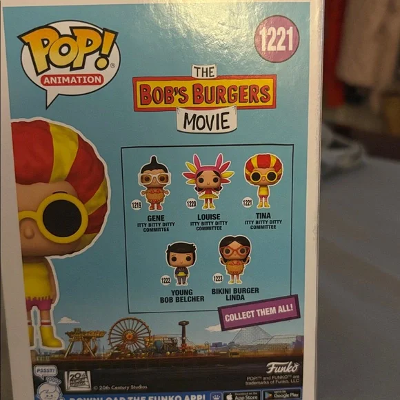 Funko Pop Bob's Burgers Tina Figure - Red and Yellow - Picture 4 of 6